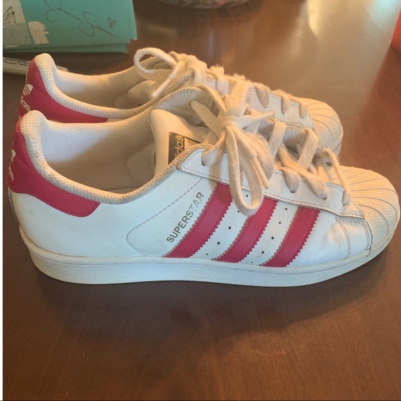 adidas dark pink shoes